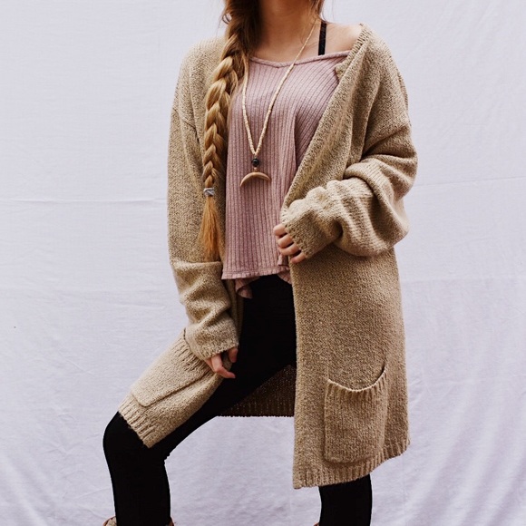 Sheridan Square Sweaters - NO MORE MARKDOWNS✨ Oversized Cozy-Honey Cardigan